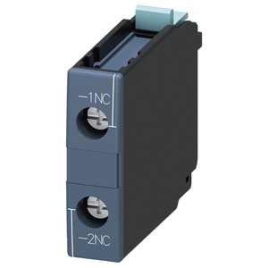 Per Siemens materiale elettrico blocco interruttore ausiliario con terminale a vite 1NC modello 3 rh19211ca01 - Product Image 1