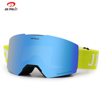 Lunettes de soleil de sport polarisées UV400 Jiepolly pour l'extérieur, protection UV, personnalisables, OEM, pour enfants, ski, snowboard