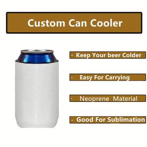 Refroidisseurs de bière personnalisés avec logo, cadeaux promotionnels pour fêtes, haute qualité, prix d'usine en gros, refroidisseur de canettes en néoprène pour événements - Product Image 6