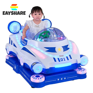 Coche mecedora para niños que funciona con monedas al aire libre, Nave espacial, modelado de burbujas, coche mecedora que funciona con monedas, juguete comercial - Product Image 4