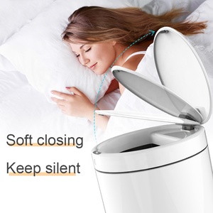 Cimmondizia intelligente da <span class=keywords><strong>bagno</strong></span> da 12L sensore automatico dei rifiuti bidoni della spazzatura elettronici carini bidoni della cucina prodotti per la casa intelligente - Product Image 3
