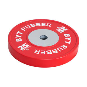 BYT gym fitness haltère <span class=keywords><strong>disque</strong></span> d'haltérophilie plaque de pare-chocs en <span class=keywords><strong>fonte</strong></span> poids - Product Image 4