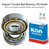 3205-2RS Angular Contact Ball Bearing 25x52x15mm Double Sealed High Speed Precision for Machine Tool Motor