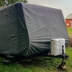 Bâche de <span class=keywords><strong>remorque</strong></span> en PVC imperméable et résistante aux déchirures, personnalisable, avec bords renforcés et œillets, fournisseur fiable, pour l'industrie - Product Image 2