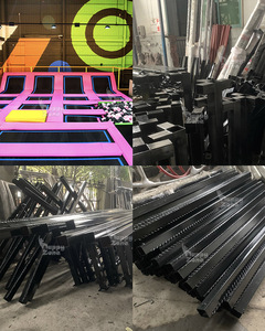 Parque <span class=keywords><strong>de</strong></span> Trampolines Interior Grande <span class=keywords><strong>de</strong></span> 1000 m², Estándar Europeo, Área <span class=keywords><strong>de</strong></span> Juegos Interior Comercial, Arena <span class=keywords><strong>de</strong></span> Salto Libre, Circuito Ninja, Tobogán Diabólico - Product Image 4