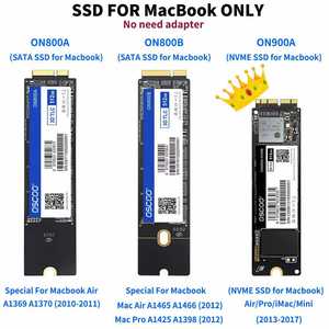 OSCOO M2 SSD pour <span class=keywords><strong>Apple</strong></span> Macbook SSD A1369 A1370 Retina 256GB 512GB 1TB <span class=keywords><strong>disque</strong></span> <span class=keywords><strong>dur</strong></span> à semi-conducteurs en gros - Product Image 2