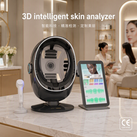 Analyseur de peau 3D AI, miroir magique, scanner de peau, machine d'analyse du visage, équipement de détection cutanée, équipement de beauté pour salon et clinique