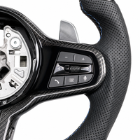 Volant sport en cuir personnalisé pour BMW G11 G12 G30 G32 G38 G01 G02 X5 G05 G06 X7 G07 740li, accessoires de voiture