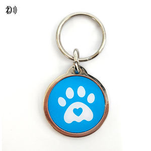 Высококачественная 13,56 MHz NTAG213 металлическая NFC собачья бирка эпоксидная RFID NFC бирка с уникальным кодом QR - Product Image 3