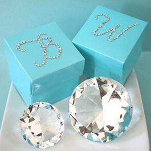 <span class=keywords><strong>Diamant</strong></span> <span class=keywords><strong>en</strong></span> <span class=keywords><strong>verre</strong></span> de <span class=keywords><strong>faux</strong></span> cristal transparent pour des cadeaux de mariage - Product Image 4