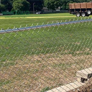 Rouleau de Clôture à Mailles Losangées Galvanisée <span class=keywords><strong>Antirouille</strong></span> et Revêtue de PVC, Écologique, Brise-Vue, Grillage en Fil de <span class=keywords><strong>Fer</strong></span> de 6 Pieds, pour Ferme et Aire de Jeux - Product Image 6