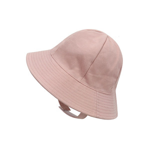 Chất Lượng Cao Bông Xô <span class=keywords><strong>Hat</strong></span> Trẻ Em Bé Windproof Mặt Trời Khô Hàng Ngày Giản Dị Cho Trường Tiểu Học Trẻ Em Mũ Với Biểu Tượng Tùy Chỉnh - Product Image 3