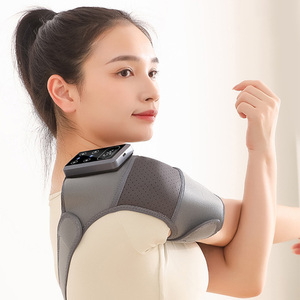 Masajeador Corporal Inalámbrico con Vibración y Compresa Caliente, Almohadilla Envolvente para Alivio del Dolor y Mejora de la Circulación Sanguínea, Recargable, con Temporizador de 1 Hora, Cinturón de Masaje - Product Image 5
