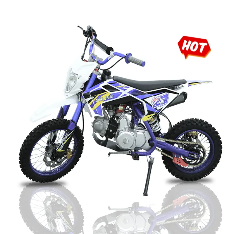 Moto tout-terrain 110cc et Pit Bike 110cc en gros avec moto 110cc CE nouveau design pour enfants