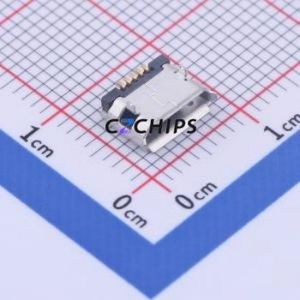 920-C52A2021S10105 USB Connector SMD Connector ( Connector Type: Micro-B )( Protocol Standard: USB 2.0 )( Gender: Female ) - Product Image 1