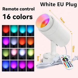 Projecteur <span class=keywords><strong>Led</strong></span> RGB avec télécommande 24W, éclairage de scène à intensité variable, pour salle de danse, KTV, atmosphère, fête - Product Image 3