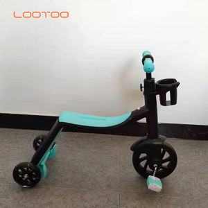 Monopattino a Tre Ruote Pieghevole per Bambini, Mini Scooter Leggero per Esterni con Pedale Piccolo per Ragazzi e Ragazze - Product Image 1