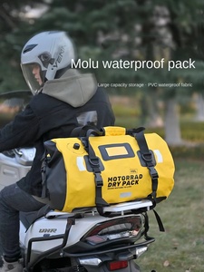 Sac de voyage extérieur grande capacité, sacoche de siège arrière de moto, sac à dos étanche, sacoche de rangement pour la conduite - Product Image 6