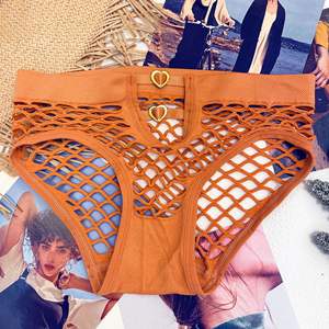 Drop Shipping Plus Size Ondergoed Dames Katoenen Mesh Slipje Doorzien Sexy Ondergoed Slipje - Product Image 3