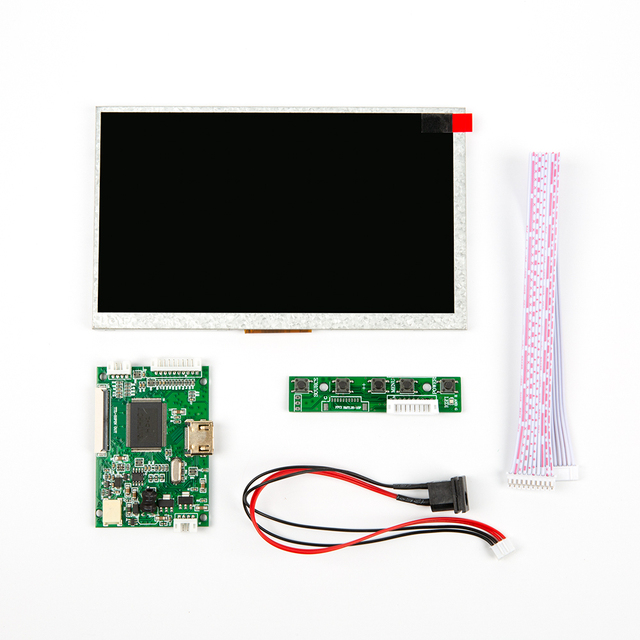 7Inch TFT LCD On-Board Computer Display Screen Module 800*480 Resolution for Raspberry Pi 3/4 Development Mini Board Mainboard