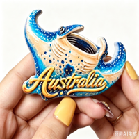 Australie Océanie Aimants de réfrigérateur 3D Souvenirs touristiques Aimants de réfrigérateur Autocollants de collection Articles de décoration cadeaux artisanaux