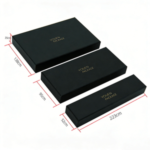 Boîte cadeau de <span class=keywords><strong>chocolat</strong></span> de luxe avec logo personnalisé, emballage alimentaire, boîte cadeau <span class=keywords><strong>du</strong></span> Ramadan, adopte un design gaufré laminé mat UV - Product Image 2