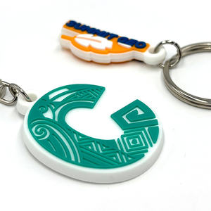 Porte-clés promotionnel avec logo personnalisé Porte-clés petite quantité en PVC en caoutchouc de silicone 2D 3D Porte-clés promotionnel petite quantité - Product Image 5