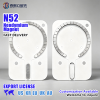 Pabrik Magnet Cina Lembaran Magnet Neodymium MagSafe untuk 18 Pro 18 Pro Max N52 40x54mm Grosir ISO 9001 REACH RoHS Compliant