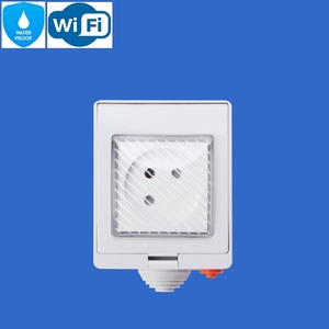 Israel Smart Life Tuya Wifi toma de corriente a prueba de agua IP55 temporizador enchufes al aire libre SII APP Control remoto por voz Alexa toma de corriente al aire libre - Product Image 1