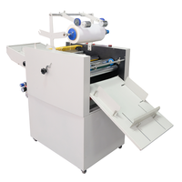 Machine à plastifier SENWEI SMFM390E à vitesse réglable, format A3 Plus, alimentation automatique recto-verso, découpe automatique, pour bureau et imprimerie