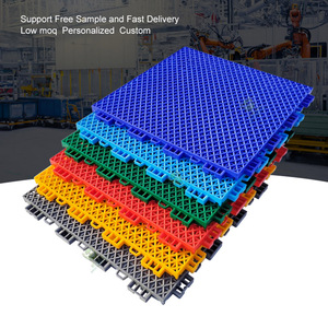 Matériau de qualité supérieure Terrain de basket-ball Double couche Colonne carrée Mig <span class=keywords><strong>Floor</strong></span> Eco Friendly Pp Sports Court Flooring à vendre - Product Image 3