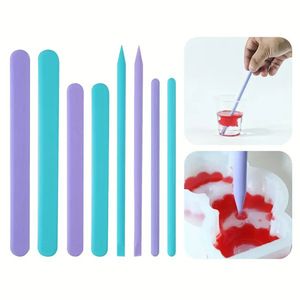 Reusable <b>Silicone</b> Stirring Rod DIY Resin Making <b>Tool</b> for Epoxy Mixer Reusable <b>Silicone</b> Mixing Stick Rubber Product - Product Image 2
