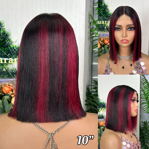 วิกผมบ๊อบแบบปิดหน้าผาก SDD 2x6  ทำจากผมแท้ 100%  ไม่ต้องใช้กาว  แบบผมตรง - Product Image 3