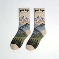 Chaussettes de randonnée durables, imperméables et respirantes pour l'extérieur, avec absorption des chocs et soutien de la voûte plantaire, pour les passionnés de trail et de trekking