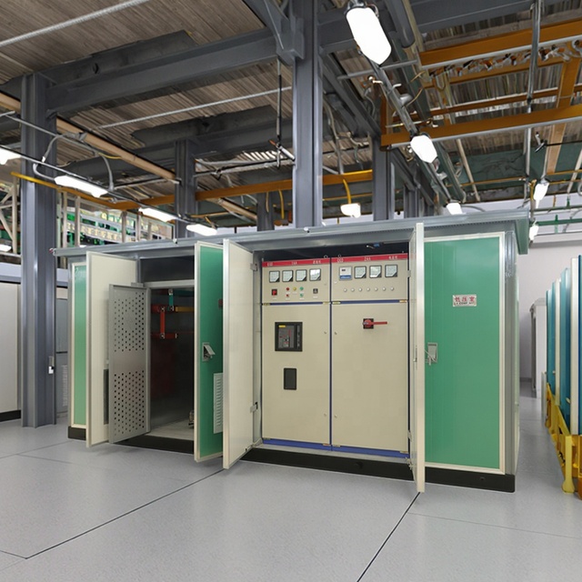 Outdoor Container Type Compact Substations 11kV 15kV 20kV 500kvA 630kvA 800kvA 1000KVA Electric Power Transformers