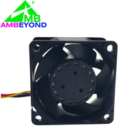 Ventilateur de refroidissement axial industriel DC 12V 60x60x38mm FG avec contrôle de vitesse PWM 8000 tr/min, ventilateur de refroidissement à roulement à billes ODM OEM