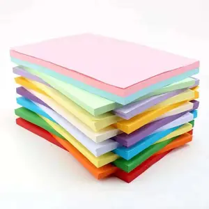 A4 Pattern Paper 180gsm A4 50sheet Per Pack Color Cardboard Plain Color Paper Cardstock For Invitation Cards