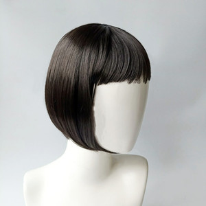 <span class=keywords><strong>Peluca</strong></span> para Niñas de 1 a 10 Años, Cabello Corto y Liso, Estilo Bobo, Precio al por Mayor para Bebés y Niñas - Product Image 6