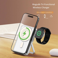 Nouvelle batterie externe ultra-fine multifonctionnelle à charge rapide 20PD 15W, 10000mAh, compatible avec les montres intelligentes et les téléphones mobiles