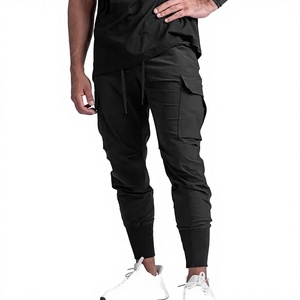 <span class=keywords><strong>Pantaloni</strong></span> Casual a Vita Media con <span class=keywords><strong>Tasche</strong></span> Laterali, Vestibilità Dritta, Tessuto Twill, Chiusura con Cerniera, Servizio OEM - Product Image 1