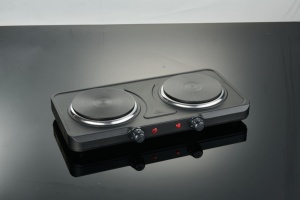 <span class=keywords><strong>Plaque</strong></span> chauffante électrique 2000W vente directe d'usine ménage et commercial double cuisinière ustensiles de cuisine réglage du bouton - Product Image 4