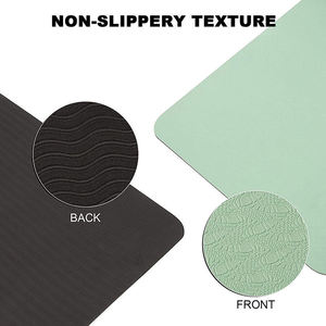 UMICCA 2024 Venta caliente antideslizante al por mayor Fitness <span class=keywords><strong>ejercicio</strong></span> al aire libre e Interior Fitness Tpe Yoga Mat - Product Image 4