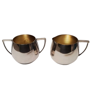 Stainless Steel <b>Pot</b> <b>Coffee</b> Shop Restaurant Usage High <b>Tea</b> <b>Sugar</b> and Milk <b>Pot</b> Creamer <b>Pot</b> Bell Creamer - Product Image 2