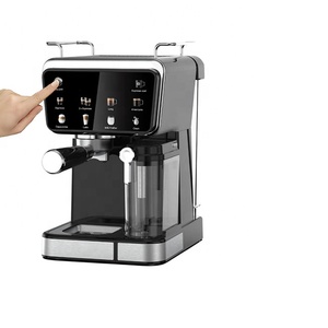 Bomba de cobre Jiayin Ulka eléctrica de 20 bares, máquina de café Espresso semiautomática, capuchino/leche con leche, 1,5 <span class=keywords><strong>L</strong></span> - Product Image 4