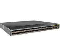 Switch Data Center Seri CE6800 Bekas CE6850-48S6Q-HI, Switch Jaringan dengan 48x10G SFP+ & 6x40G QSFP+ Port dan Dual AC PSU.