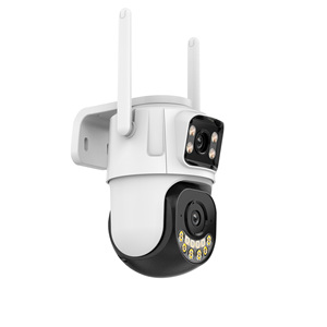 กล้องวงจรปิด IP PTZ รุ่นใหม่ ปี 2026 รองรับ WIFI ความปลอดภัยสูง เลนส์คู่ จอคู่ ความละเอียด 6MP หมุนได้ 360 องศา ติดตามบุคคล กล้องขนาดเล็กอัจฉริยะสำหรับภายนอกอาคาร ใช้ไฟ 12V - Product Image 5