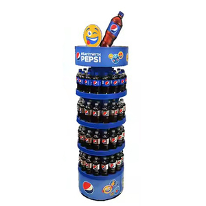 Tùy chỉnh thân thiện với môi kim loại Cocacola & Pepsi nước giải khát Rack hiển thị - Product Image 1