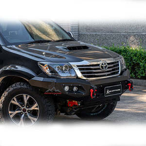 Camioneta Serie F12 con Cabrestante con Grillete Luz LED BULL BAR Parachoques Delantero de Acero Parachoques Trasero Hilux <span class=keywords><strong>Vigo</strong></span> N70 2012-2014 - Product Image 6