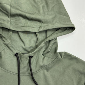 Excellent Quality Knitted <b>Men's</b> Sweatshirt Regular Fit Winter Green <b>Hoodie</b> With Zipper - Product Image 4