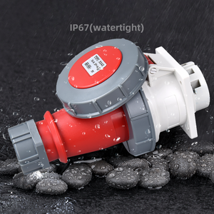 IP67 chống thấm nước chống cháy ABS + Đồng công nghiệp ổ cắm 4pin 16A 380-415V 3P + E cắm tường Ổ Cắm Công Nghiệp 4pin 16A ổ cắm - Product Image 5